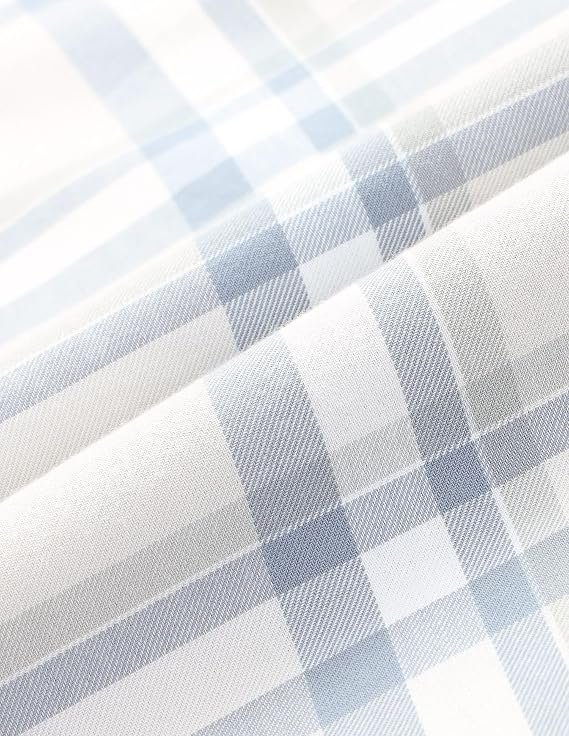 U.S. POLO ASSN. Men's Pure Cotton Regular Fit Grid Tattersall Checked Shirt - Image 5
